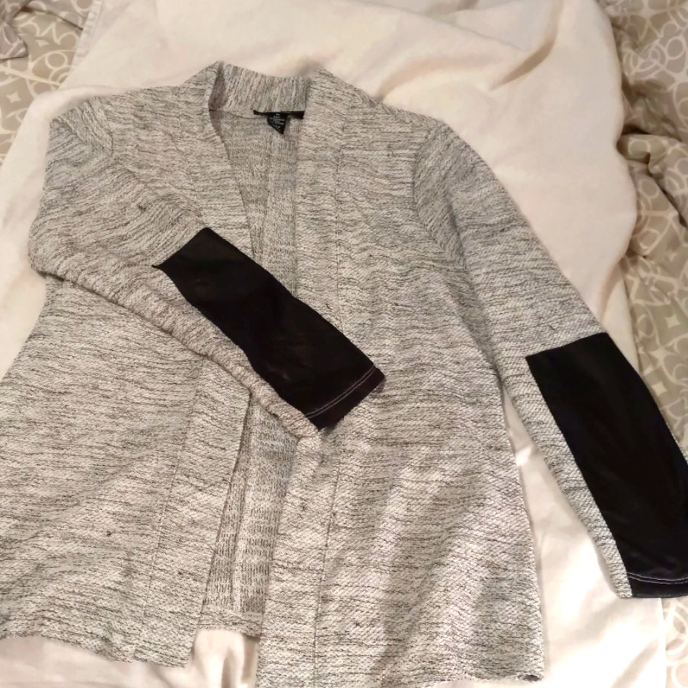 Open sweater